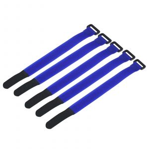 5pcs / Set Duuti Sports Cyclisme Conduite R&eacute;glable Nylon V&eacute;lo Guidon Sangles De Couteau (Bleu) - Neuf