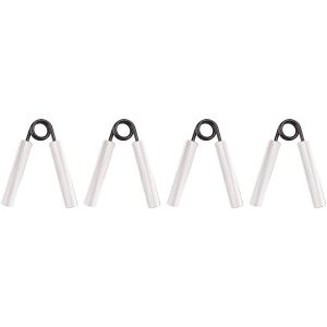 Lot De 4 Entra&icirc;neurs De Force De Pr&eacute;hension 50lb-200lb Renforcement De La Poign&eacute;e En M&eacute;tal,Exerciseur D'-Bras Robuste Et Antid&eacute;rapant,Pince &Agrave; Main - Neuf