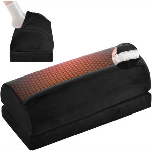 Ulteronixshop-Repose-Pieds de bureau avec poche en polaire, Repose-Pieds r&eacute;glable &iquest;antid&eacute;rapant&iquest; pour accessoires de bureau &agrave; domicile - Neuf