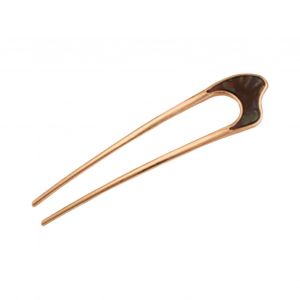 Bâton De Cheveux Antidérapant Incurvé En Arc, Simple En Forme De U, Bâton De Chignon, Accessoires Pour Cheveux-C - Neuf