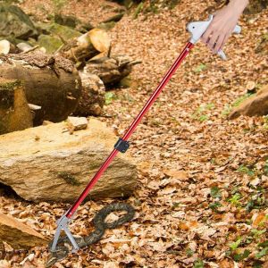 Hjlian Pince A Serpent Pliable Pour Attraper Les Serpents Et Les Reptiles, Sans Verrouillage (70 Cm/27,6 Pouces) - Neuf