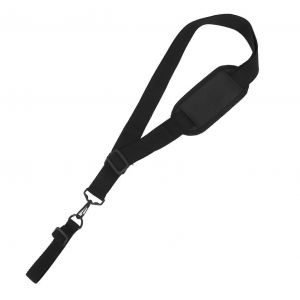 Courroies pour debroussailleuses, bretelles pour tondeuses a gazon, acier inoxydable noir - Neuf