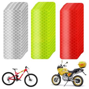 Lot De 30 Autocollants Réfléchissants Haute Visibilité,Bandes Réfléchissantes Imperméables Pour Vélo,Moto,Vêtements,Casque,3 X 8 Cm - Neuf