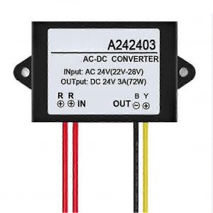 Ac 24V À Dc 24V 1/2/3A Mini Convertisseur D'Alimentation Étanche Module Adaptateur Qinhai-Good - Neuf