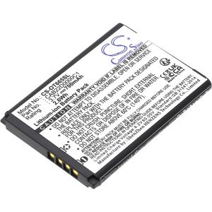 Batterie 700mAh Compatible avec [Alcatel] 2010D, One Touch 20.12D, One Touch 2010D, 2010X, 2012D, 2051D, 2051X, 356, 665, T FBA - Neuf