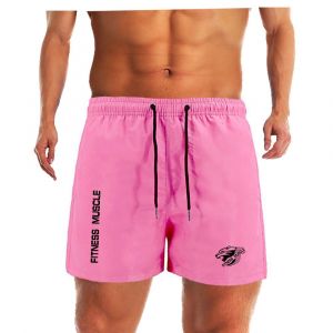 Bermuda Short De Plage Pour Hommes,Doublure En Maille,Pantalon De Bain,Séchage Rapide,Surf,Short De Plage,Fitness,Muscle,Pantalon De Sport Aquatique,Été-L-H - Neuf