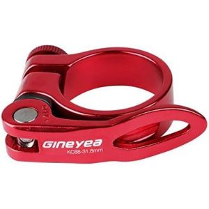 Collier Pour Selle À Levier À Dégagement Rapide Pour Vtt Ou Vélo De Route, 31,8 Mm, Rouge.[F1133] - Neuf