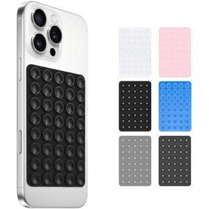Kalanka-Lot De 6 Supports De Téléphone Portable À Ventouse En Silicone Double Face De 40 Couleurs Design Portable Support Solide Pour Les Appareils Idéal Pour La Maison Et Le Bureau - Neuf
