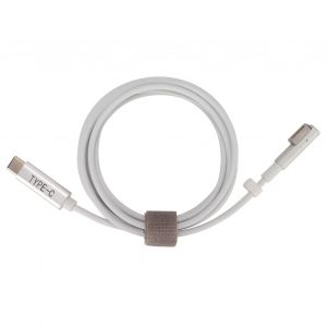 Cable de charge rapide en PVC de type C vers magnetique pour MacBook, type C male vers Magsafe 2 45 W PD, premiere generation - Neuf