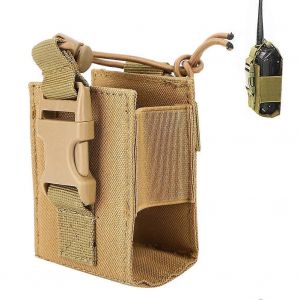 Portable tactique militaire talkie talkie sac pochette support de radio étui pour les sports de plein air - Neuf