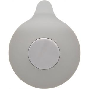 Bouchon De Baignoire Et D'évier En Silicone, Ensemble De Bouchons D'eau En Caoutchouc Avec Ventouse Pour Cuisines, Salles De Bains Et Buanderies (Gris) - Neuf