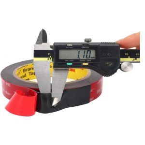 3M VHB 5952 Ruban adh&eacute;sif double face extra solide,ruban de montage/fixation imperm&eacute;able,adh&eacute;sif double face 3M r&eacute;sistant &agrave; l'eau et aux hautes temp&eacute;ratures,ruban de fixation bande LED (20 mm x 4,6 - Neuf