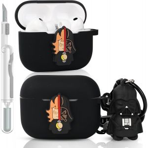 LORANKA-Coque pour AirPods Pro 3 | pour AirPods Pro 3&egrave;me g&eacute;n&eacute;ration 2025 | Coque en silicone | Protection compl&egrave;te | Design de peau de dessin anim&eacute; | avec kit de nettoyage | et diff&eacute;rents styles de p - Neuf