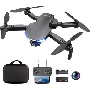 Eylm Drone Avec Caméra 1080p, 3 Modes De Vitesse, Maintien De L'altitude, Retournement 3d, Contrôle App Avec Sac De Transport Pour Débutants, 2 Batteries-Marque Générale - Neuf