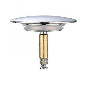 Butée de bain Bette,70 mm,avec double joint,réglable en hauteur,Butée de baignoire universelle,robinet d'évier,laiton trempé avec finition chromée,batte antirouille - Neuf
