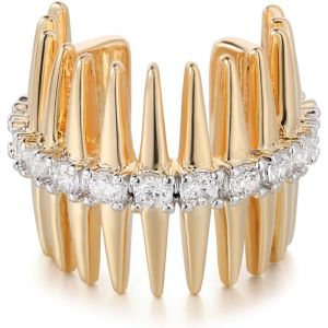 Kal-Manchette D'oreille Dor&eacute;e Pour Femme -Non Piercing Ouvert - Neuf