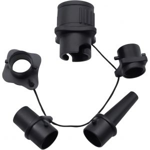 Letnerny-Adaptateur De Pompe &Agrave; Air, Matelas &Agrave; Air Avec 4 Buses D'air, Adaptateur De Valve Universel Pour Sup, Bateau, Kayak, Raccord Rapide, Valve, Pour Pompe &Agrave; Air Conventionnelle - Neuf