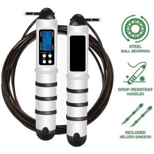 Corde À Sauter Avec Compteur Numérique,Corde De Vitesse,Corde En Acier Avec Revêtement En Pvc,Ballon Professionnel Beari - Neuf
