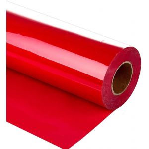 Tianyi-Rouleau Flex Thermocollant Pour Tissu-30cmx 300cm Pour Cricut & Silhouette Cameo-Rouleau Vinyle Thermocollant,Très Résistant Pourt-Shirts Et Vêtements, Facile À Couper Et À Désherber Rouge - Neuf