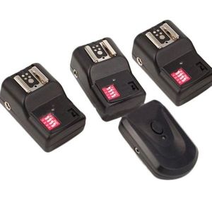 Déclencheur flash radio/sans fil 3 récepteurs 16 canaux - Neuf