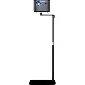 MEVRONISSHOP-Support de Projecteur en M&eacute;tal 360&deg; Pivotant et Hauteur R&eacute;glable Base en L Discr&egrave;te Compatible avec XGIMI Nebula VANKYO Jinhoo AuKing - Neuf