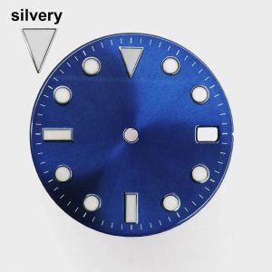 Pointeur De Cadran Gmt De Diam&egrave;tre 28.5mm,Adapt&eacute; &Agrave; L'assemblage De Mouvement Nh-34/35/36,Accessoires De Montre,Pi&egrave;ces Noir Blanc Bleu Vert Rouge.17 Blue.28.5mm - Neuf