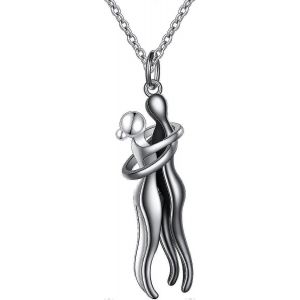 Collier De Couple C&acirc;lin S925 Argent Sterling C&acirc;lin Bijoux Pour Lui Et Son Cadeau De La Saint-Valentin - Neuf
