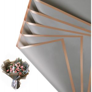 20 Feuilles Papier Cadeau Multicolore,Papier D'emballage De Fleurs Imperm&eacute;ables,Papier Emballage Fleuriste,Papier Bouquet De Fleur,Utilis&eacute; Pour L'emballage De Cadeaux,Fleurs,Art Et Artisanat.[F17] - Neuf