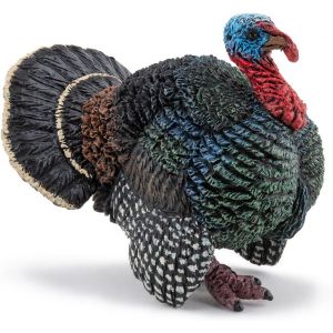 Sansh-Papo - Figurine Dindon - Animaux De La Ferme - À Collectionner - Pour Enfants - Garçons Et Filles - À Partir De 3 Ans - Neuf