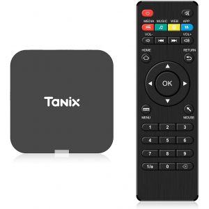 Loc-Boîtier Tv Android 10.0,Android Box 2Gb Ram 16Gb Rom,Allwinner H313 Quad-Core Arm Cortex A53,Boîtier Compact 4K Android Tv Box Support Usb Et Wifi - Neuf