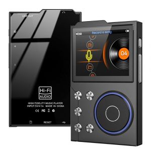 Lecteur MP3 Bluetooth Haute Qualité Sonore 16GB Extensible 128GB 24H Autonomie Noir YONIS - Neuf