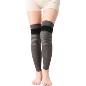 Genouill&egrave;re D'hiver Automne Pour Femmes Jambi&egrave;re Thermique Prot&egrave;ge-Genoux Coton Chaud Anti-Froid Protecteur De Genoux L&eacute;ger Respirant Antid&eacute;rapant 50 Cm Longue Genouill&egrave;re De Sport Yoga Danse - Neuf