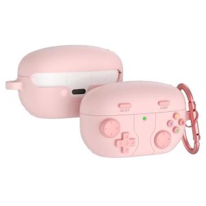 &Eacute;tui En Silicone De Style Console De Jeu R&eacute;tro Pour Sony Wf-1000xm5 Rose - Neuf