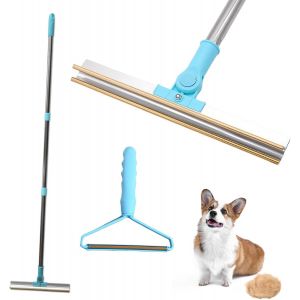 Chenquansarl-Râteau Anti-Peluches Pour Animaux De Compagnie Avec Poignée Réglable De 140 Cm De Long Pour Canapé, Tapis De Canapé, À Poils De Chien Et Chat, Balai À Fourrure Réutilisable Pour Meubles - Neuf