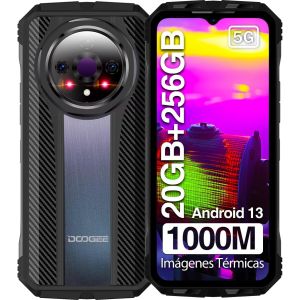 Smartphone Incassable 5G DOOGEE V31 GT 20GB+256GB 6.58" FHD + 10800mAh Smartphone Robuste MediaTek Dimensity 1080 Dual SIM/IP68/69 - Neuf