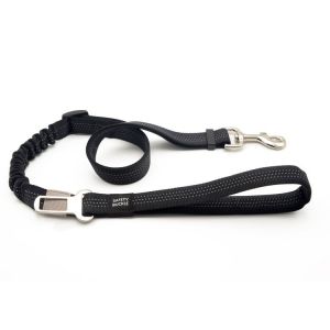 Ceinture De Sécurité Pour Chien Pour Voiture, Élastique Réglable, Harnais De Voiture Pour Chien Solide Et Durable - Fixation Pivotante À 360 Degrés, Ne Se Tord Pas, Réfléchissant, Facile À Utiliser - Neuf