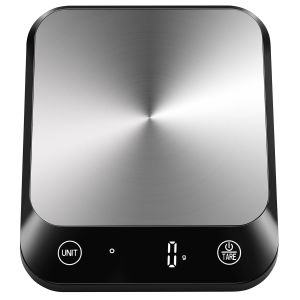 10kg Balance De Cuisine Num&eacute;rique, Professionnelle De Pesage Depuis 2001, 6 Unit&eacute;s Et Fonction Tare Acier Inoxydable Smart Digital - Neuf