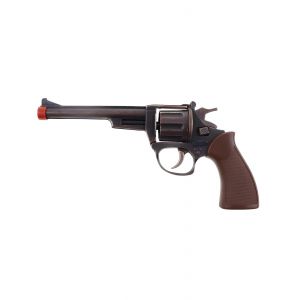 Pistolet De Cowboy En Métal 19 Cm - Neuf