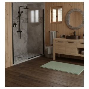 Tapis de bain en microfibre Swety - Neuf