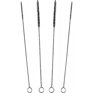 JGD-Lot de 4 brosses de nettoyage de 3 mm et 7 mm de diam&egrave;tre pour conduites de lait des machines &agrave; caf&eacute; automatiques, par exemple Miele Jura Siemens Krups Saeco Melitta Bosch Nivona, groupe - Neuf