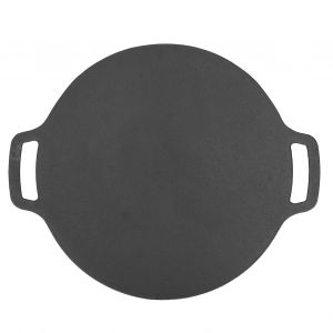 HJLIAN Plaque de barbecue ronde de 36 cm en fonte pour cuisiniere a induction - Neuf