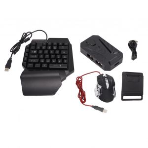 Convertisseur De Clavier Et De Souris De Jeu, Adaptateur De Clavier Et De Souris De Jeu Filaire A Une Main - Neuf