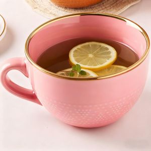 Rose 700ml Tasse Maman Ceramique Xxl Mugs Et Tasses &Agrave; Caf&eacute; Cadeau Personnalis&eacute; Femme Grande Tasse Expresso Mug Noel Personnalis&eacute; Tasse Noel Tasse Expresso Mug De Noel Bol Petit Dejeuner - Neuf