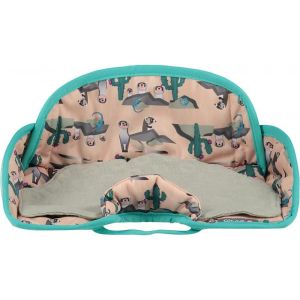 Nouvelhorizonstore-Pop-In Premium Protection De Si&egrave;ge Pour Enfant &iquest; Multi-Usage Pour Voiture, Poussette, Chaise Haute &iquest; Motif Imprim&eacute; Facile &Agrave; Nettoyer &iquest; Furet - Neuf