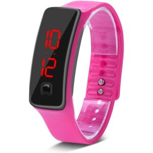 Kalanka-Montres Sport, Led Silicone Montre-Bracelet Temps Calendrier Bracelet Numérique Bracelet Pour Femmes Hommes Sweatproof Long Temps En Veille Léger - Neuf