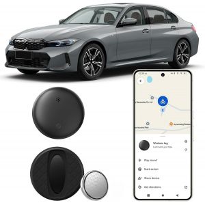 MEVRONISSHOP-Traceur GPS Android, 2026 Nouveau Traceur GPS pour v&eacute;hicules, Compatible avec Google Find Hub Device (Android Uniquement) Localisateur D&iquest;Objets Bluetooth sans Frais mensuels, IPX6 &Eacute;tanch - Neuf