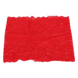 Chapeau Musulman Confortable Et Respirant En Dentelle, Foulard Decoratif, Fournitures Religieuses (Rouge) - Neuf