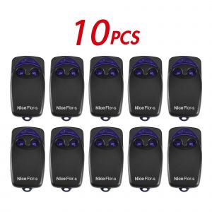 belle télécommande 433Mhz fleurs FLO2RS FLO4RS FLOR-S FLO2R-S FLO4R-S 433.92Mhz Code roulant télécommande de porte de Garage - Type Nice flor2 10pcs - Neuf