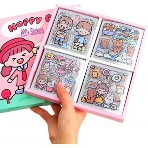 Lot De 100 Autocollants Kawaii Mignons De Dessin Anim&eacute;, Autocollants Kawaii, Autocollants De Dessin Anim&eacute;, Autocollants De Scrapbooking Pour Scrapbooking, Journal Intime, D&eacute;coration, Bricolage - Neuf