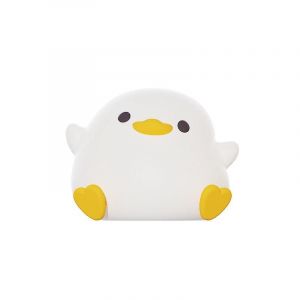 Led Night Light Children's Silicone Duck Night Lamp Rechargeable Usb Bedside Lamp Touch Dimmable Avec Minuterie De 20 Minutes, Night Light Baby Nursing Light - Neuf